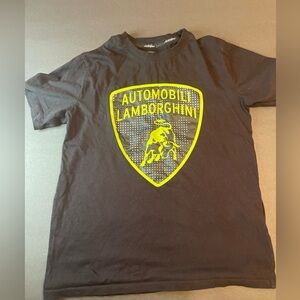 ORIGINAL LAMBORGHINI T-SHIRT BULL SHORT SLEEVE LOGO BRAND FOR MEN